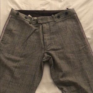 Men’s Diesel wool trousers with elastic hem